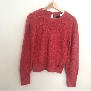 NWT Abercrombie & Fitch Knit Sweater w/back button
